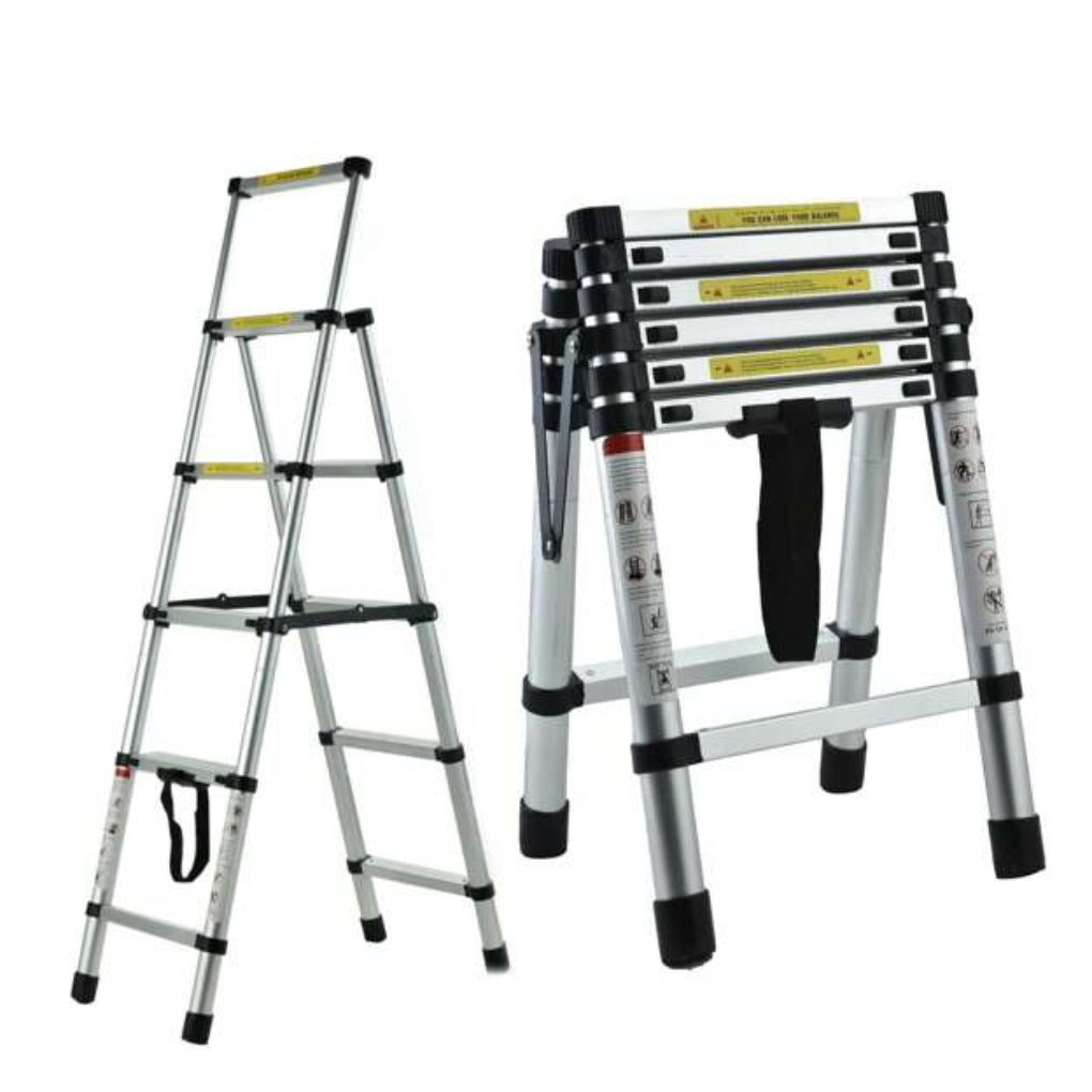 6FT+7FT Aluminium-Teleskopleiter