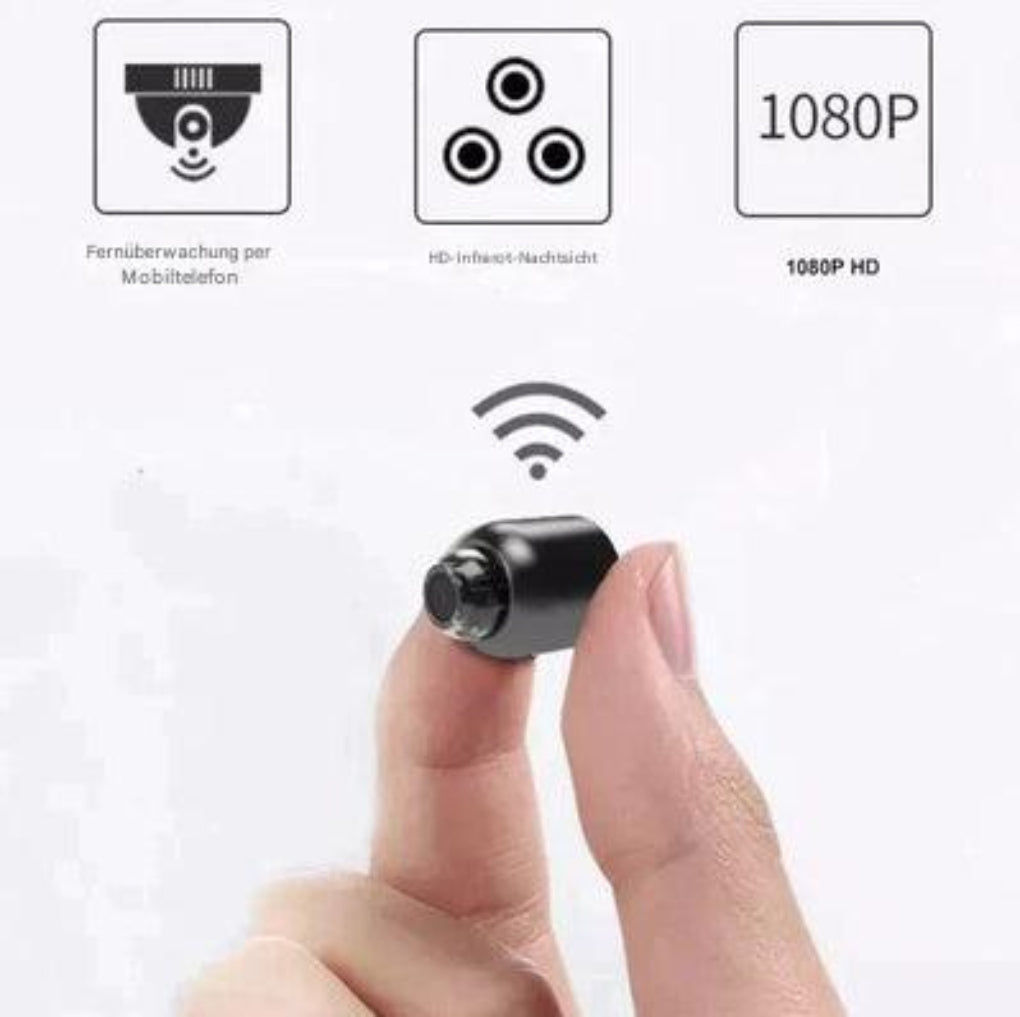 Kompakte WiFi-Kamera – Dein Unsichtbarer Wächter Rund um die Uhr