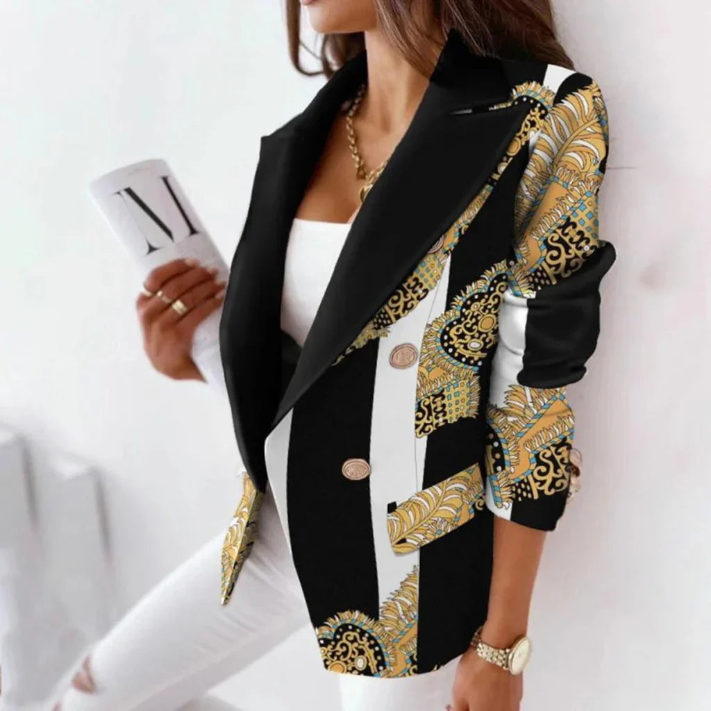 Damen Blazer mit Hemdkragen