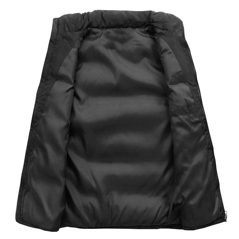 Leichtgewicht-Steppweste für Herren mit sportlichem Design