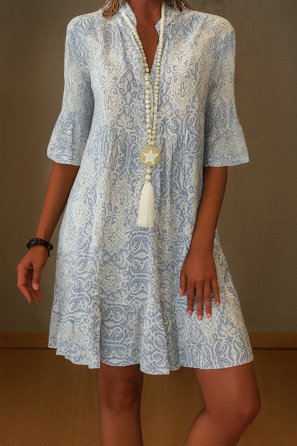 Midikleid Feel Free im fließenden Sommerstil