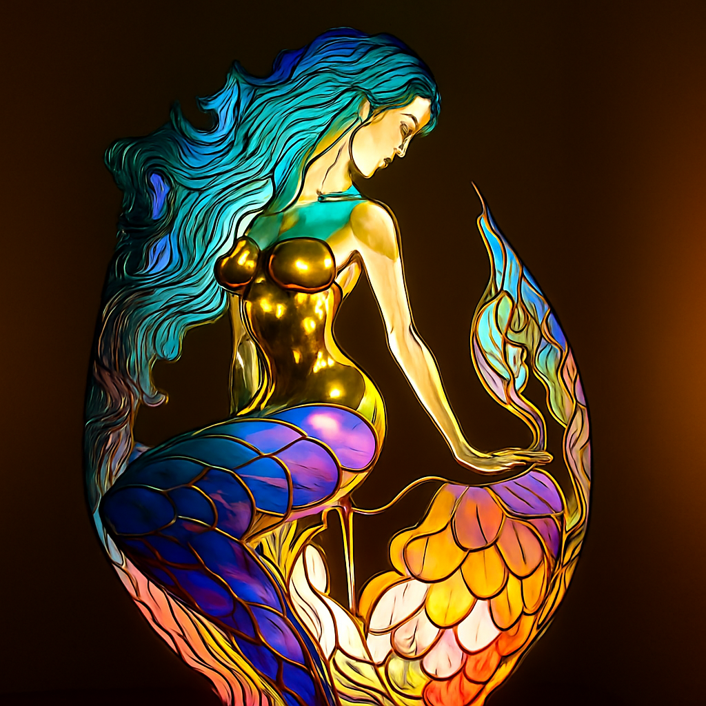 Einzigartiger Buntglasstil für stimmungsvolle Innenräume