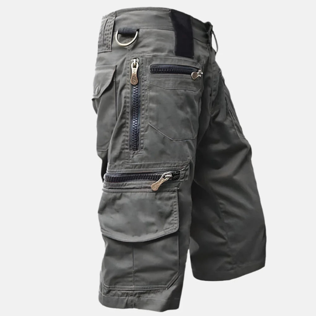 Herren Utility Cargo Shorts mit knielanger Passform