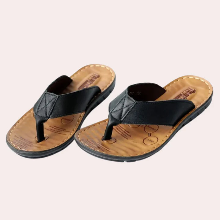 Herren-Casual-Lederslipper mit ergonomischem Komfort