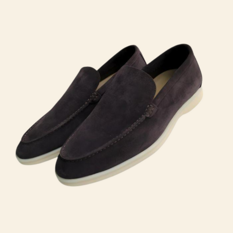 Luxuriöse Wildleder-Loafer