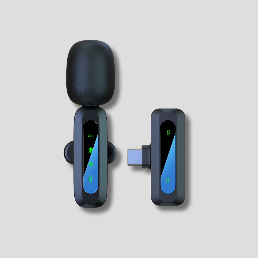 Drahtloses Mikrofon mit USB-C-Konnektivität