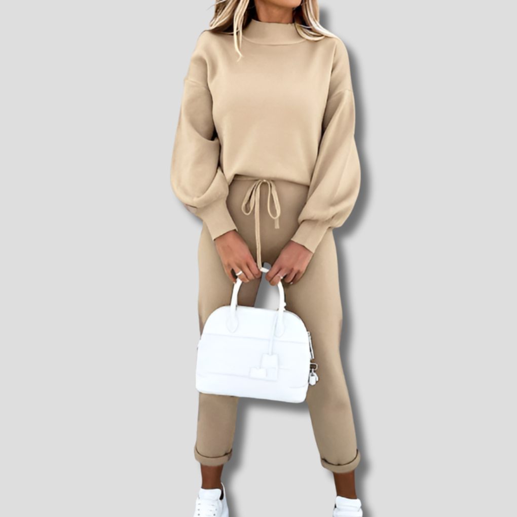 Relaxed-Fit-Trainingsanzug-Set für Damen