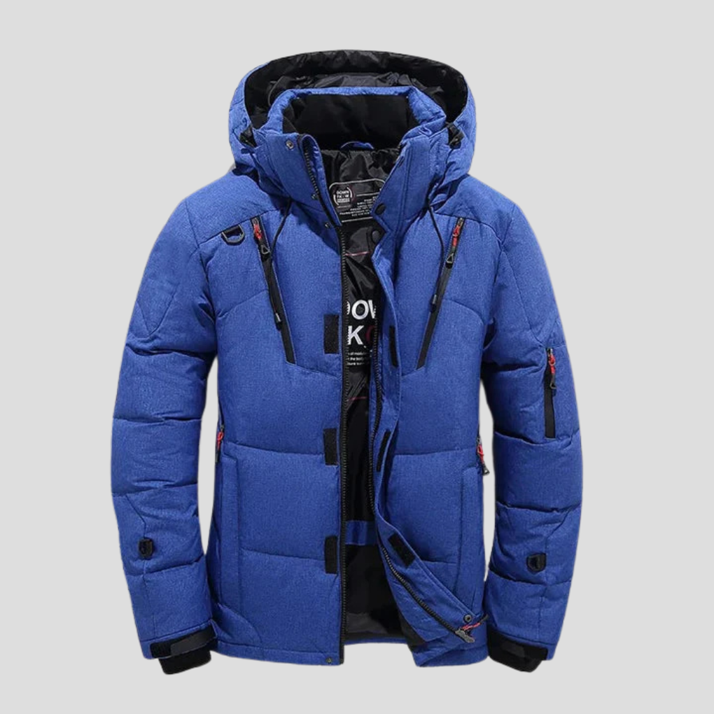 Herren Daunenjacke – Edle Isolation mit edlem Look