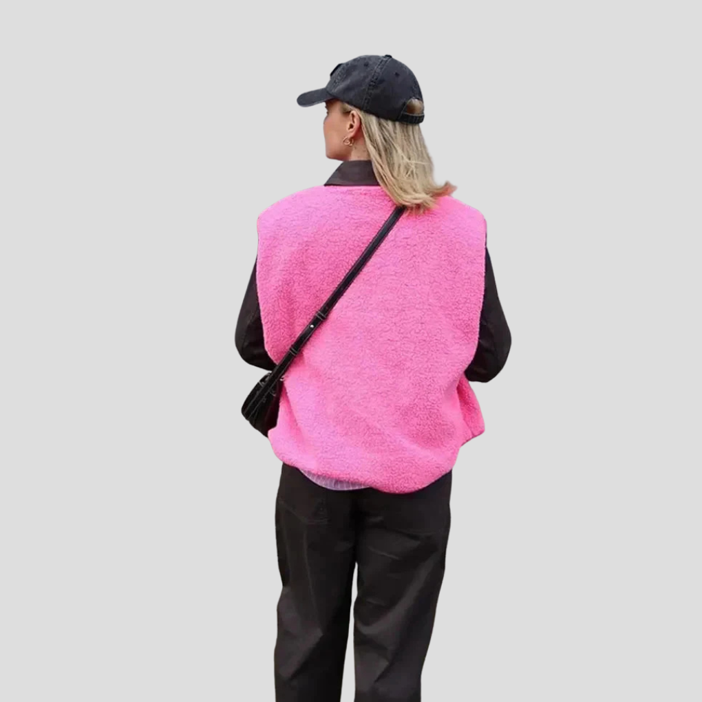 Trendiger Woll-Bodywarmer für Damen