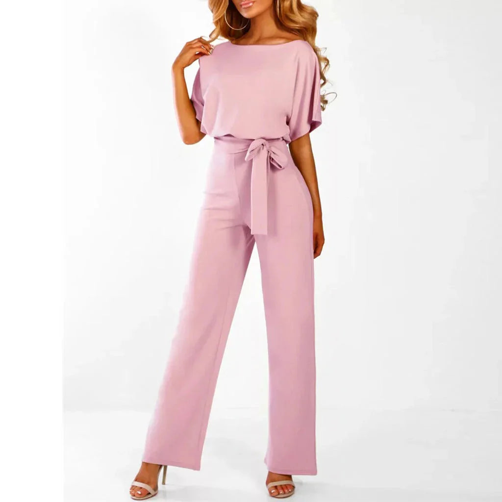 Eleganter Damen Jumpsuit mit schmaler Taille