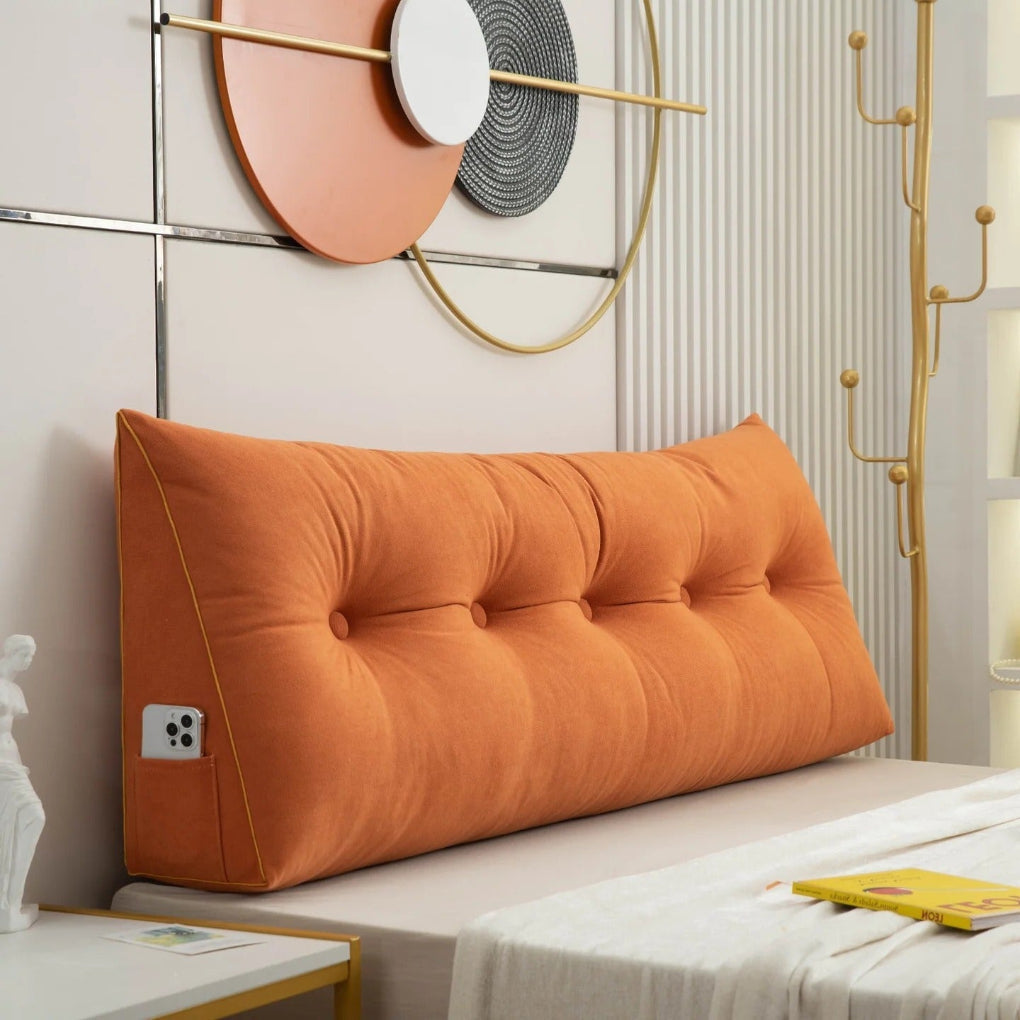 Luxuriöses, schickes Keilkissen