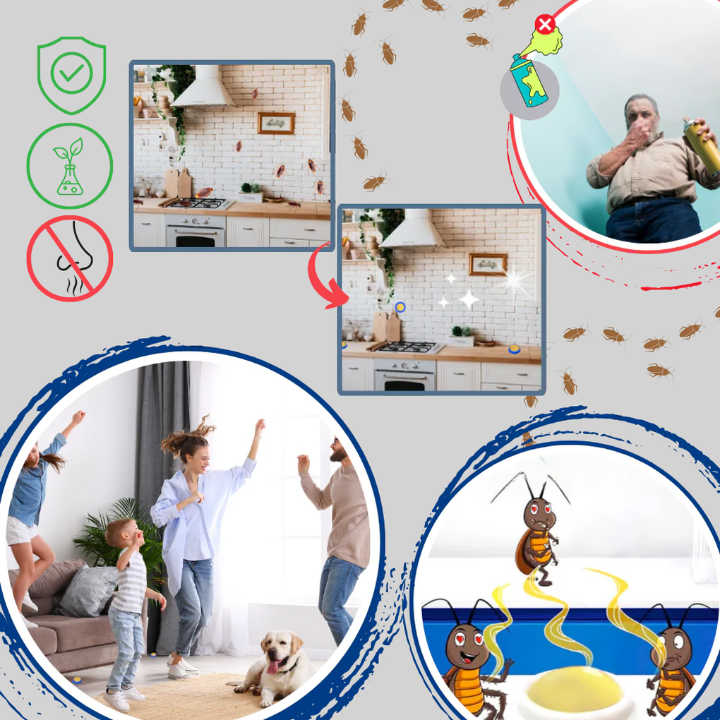 Geruchlose Kakerlakenfallen – Diskrete Lösung zur Schädlingsbekämpfung