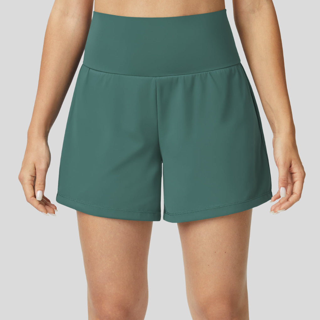 Variant image for Mira Yoga Shorts – 2-in-1 Ontwerp, Hoge Taille, Ademend Materiaal-6