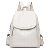 Robuster Lederrucksack für Damen mit zeitlosem Stil