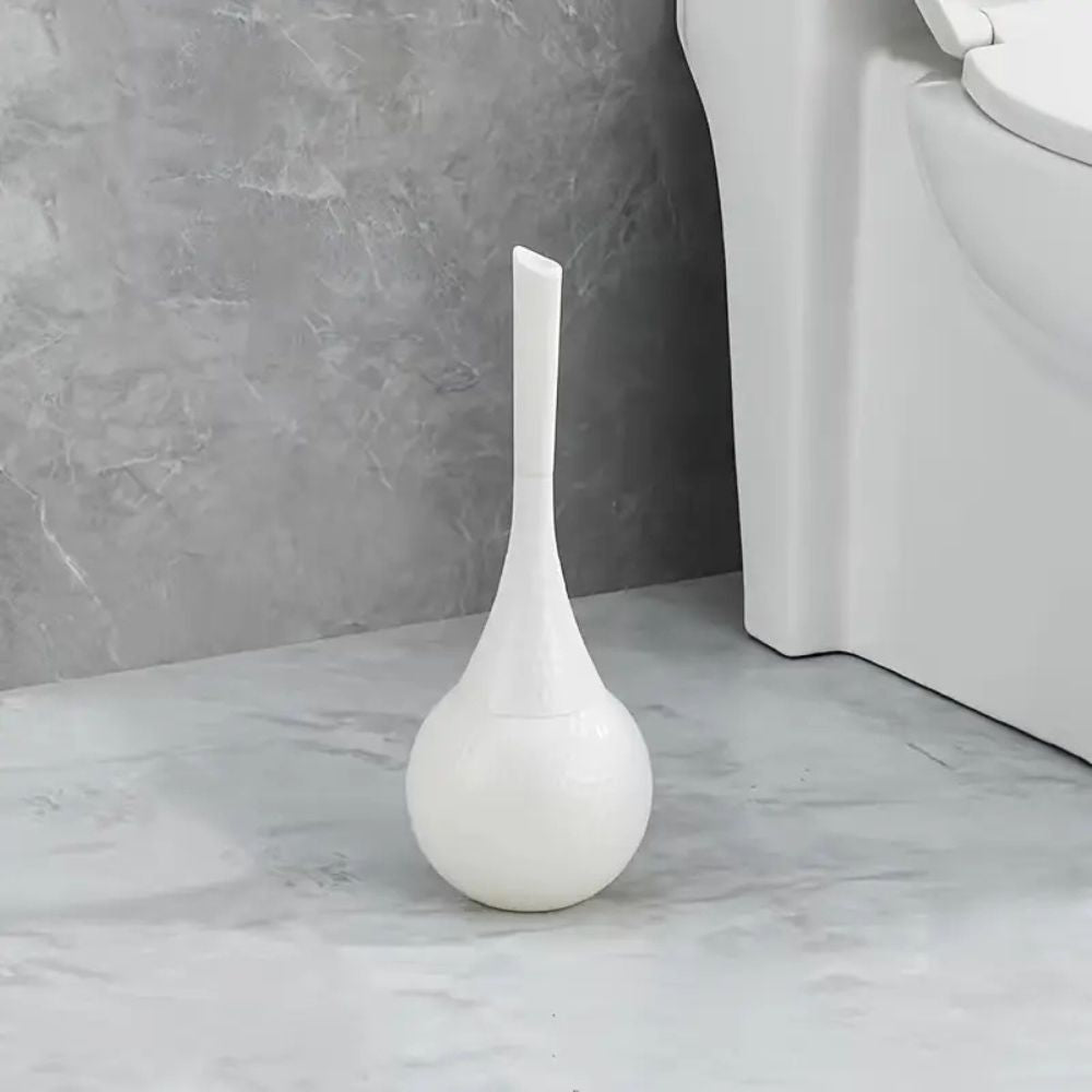 Elegante Toilettenbürste mit ergonomischem Griff und stilvoller Aufbewahrung