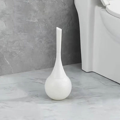 Elegante Toilettenbürste mit ergonomischem Griff und stilvoller Aufbewahrung
