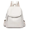 Eleganter Damen-Rucksack aus veganem Leder mit zeitlosem Design