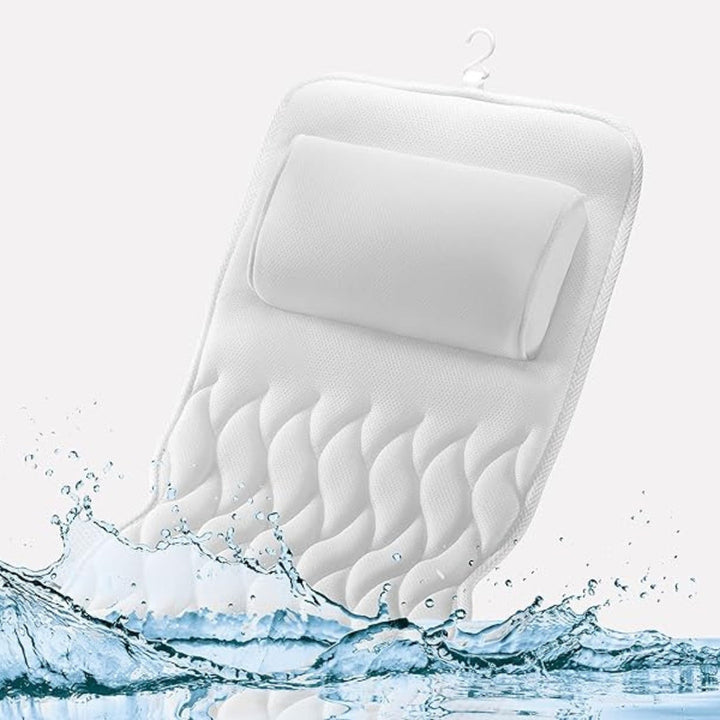 Ganzkörper-Badekissen mit ergonomischem Design und atmungsaktivem Mesh