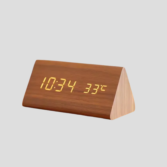 Wecker mit LED-Anzeige und Sprachsteuerung