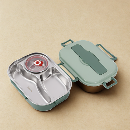 Thermo-Lunchbox aus Edelstahl