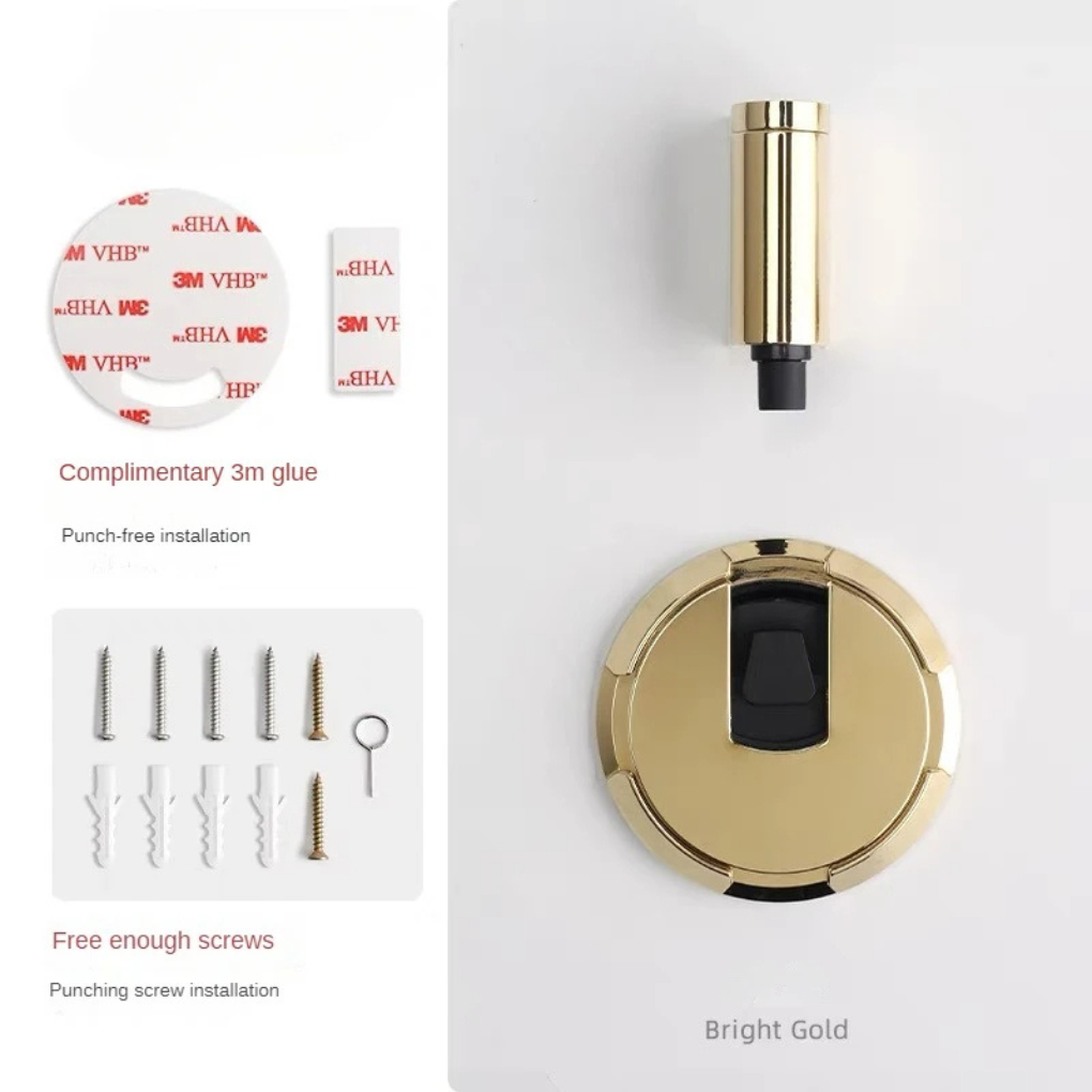 Magnetischer Türstopper zur Bodenmontage ohne Bohren