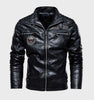 Herrenlederjacke aus hochwertigem Kunstleder