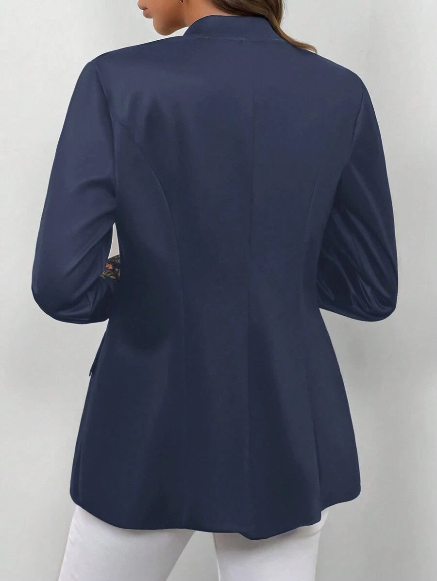 Klassischer Tweed-Cardigan mit Reverskragen und Doppelreiher