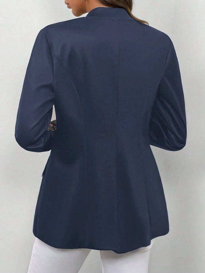 Klassischer Tweed-Cardigan mit Reverskragen und Doppelreiher
