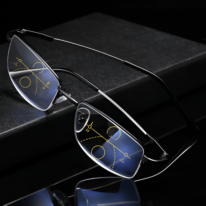 Intelligente progressive Sonnenbrille