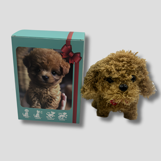 Hyperrealistischer Plüschwelpe