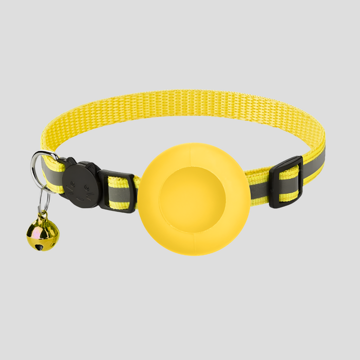 GPS-Tracker-Halsband für Katzen mit reflektierendem Design