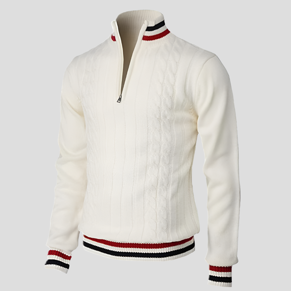 Stylischer Zipper-Pullover für Herren