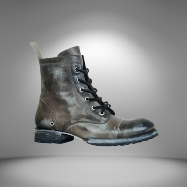 Vintage Damenlederstiefel