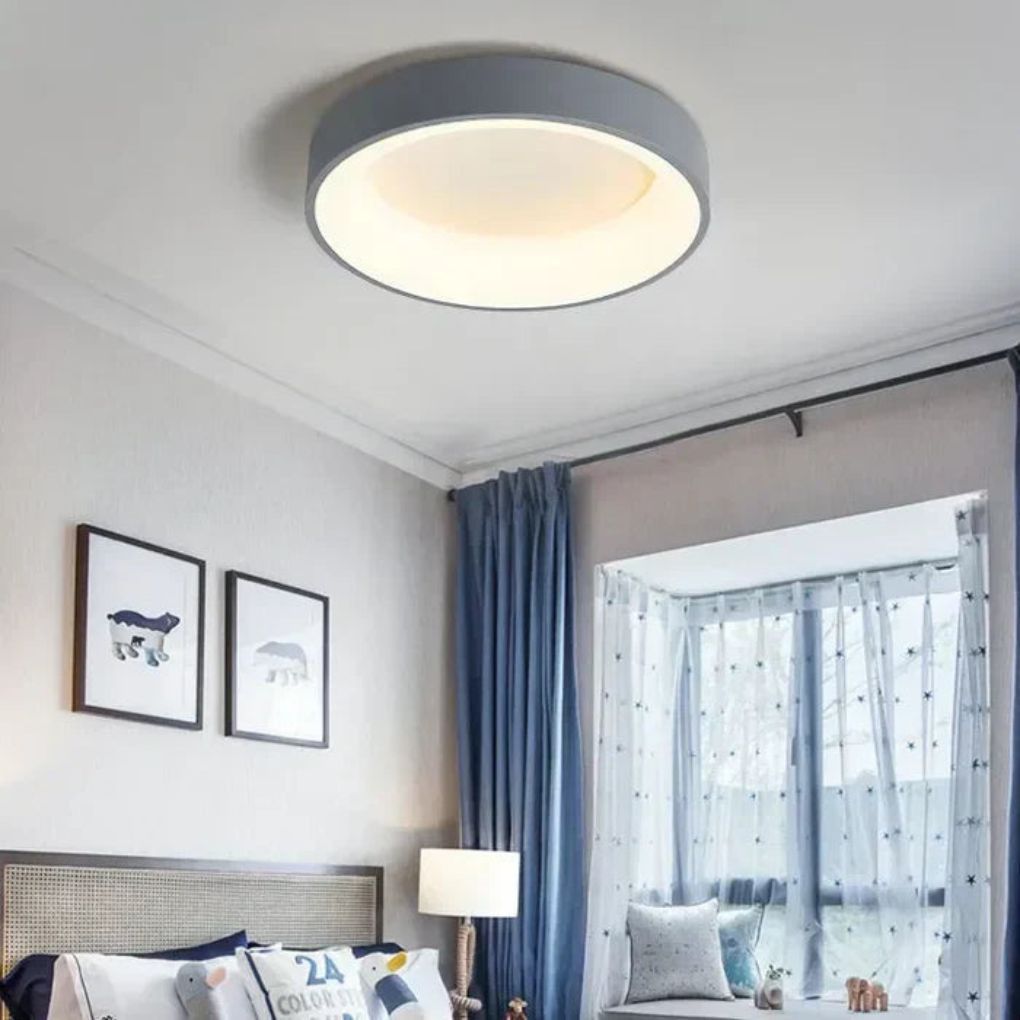 Scandinavian round LED ceiling lights