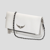 Elegante Ledertasche mit Kettenriemen