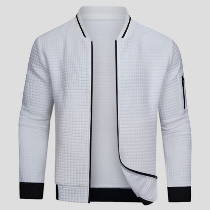 Warme Herren-Strickjacke