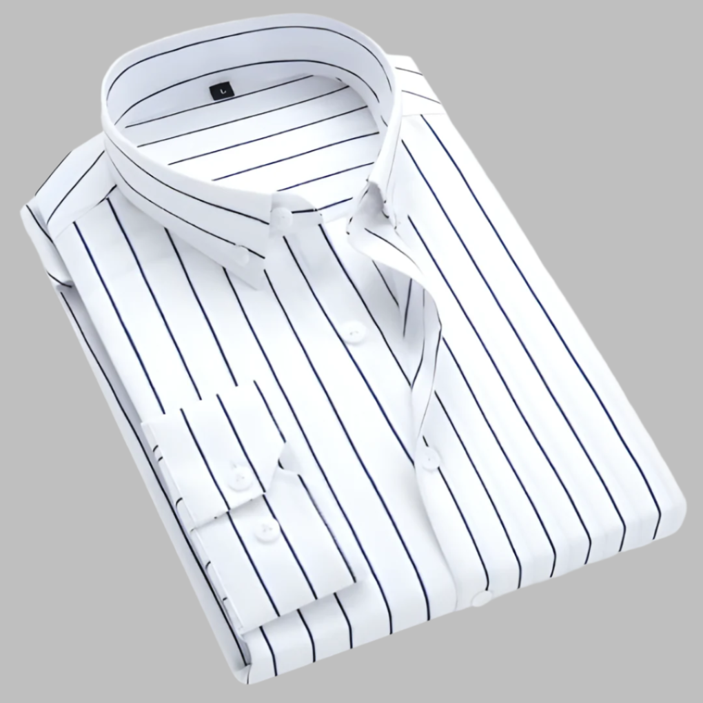 Kariertes Oxford-Baumwollhemd für Herren