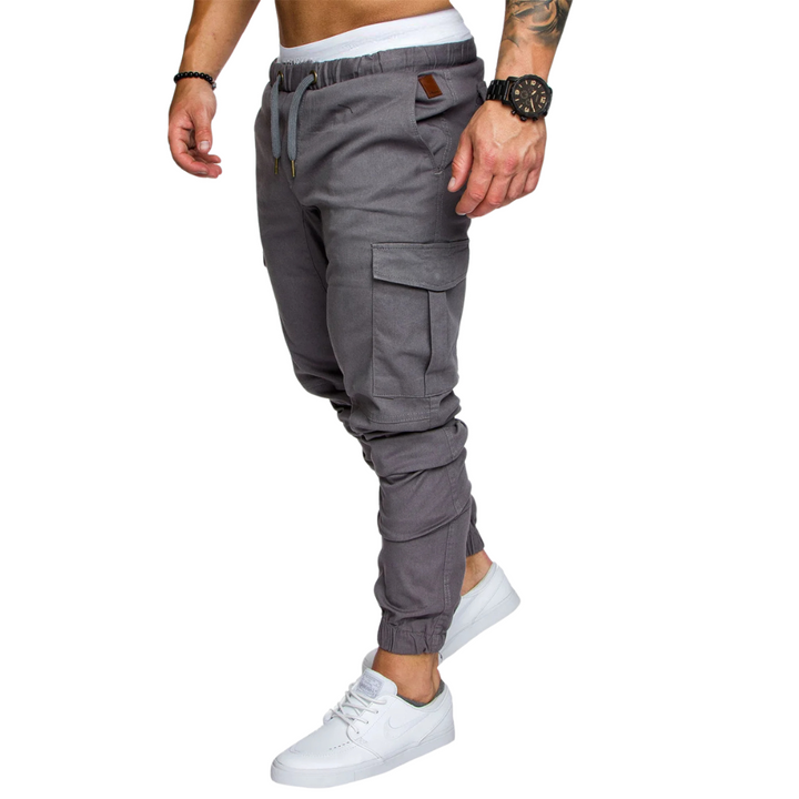 Robuste Cargo-Jogginghose mit mehreren Taschen für Herren