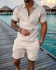Herren Sommer-Set mit Polo und Shorts für Stil und Komfort