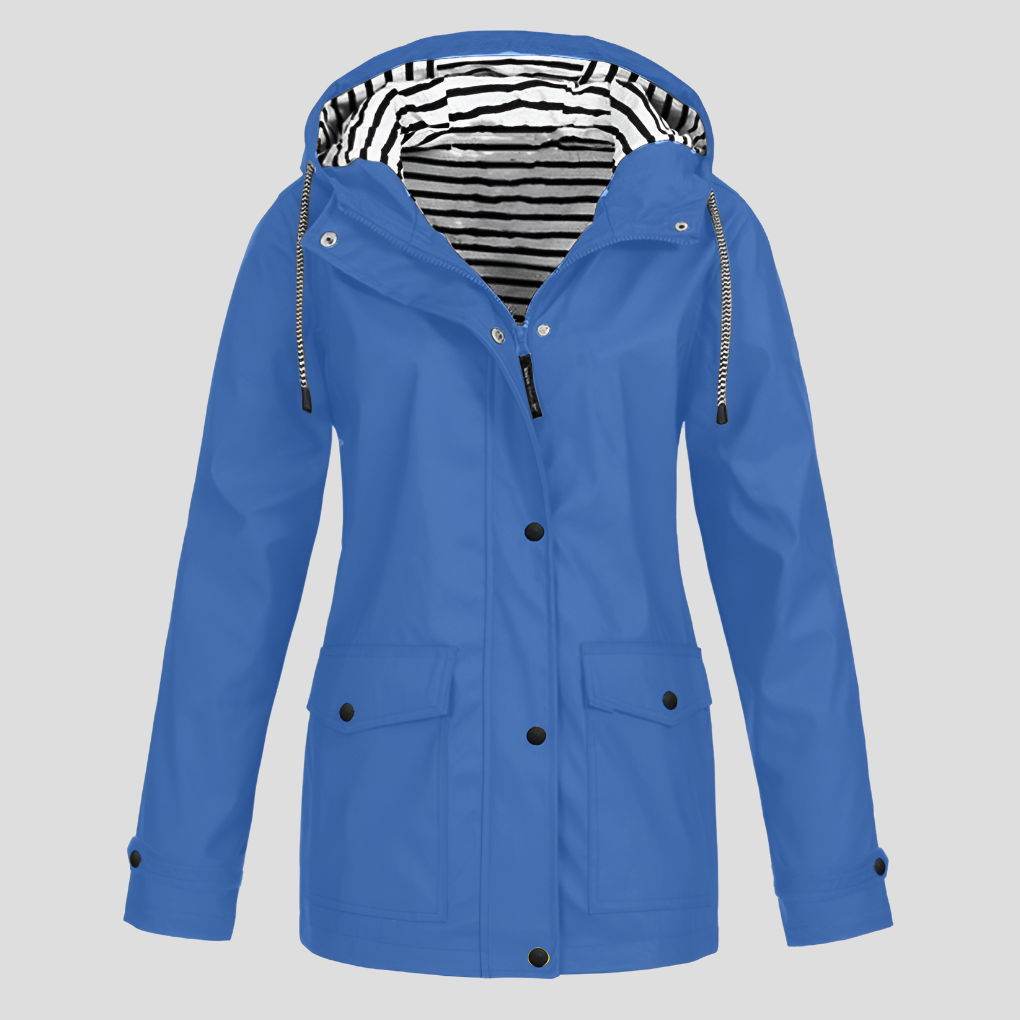 Wasser- und winddichte Damenjacke