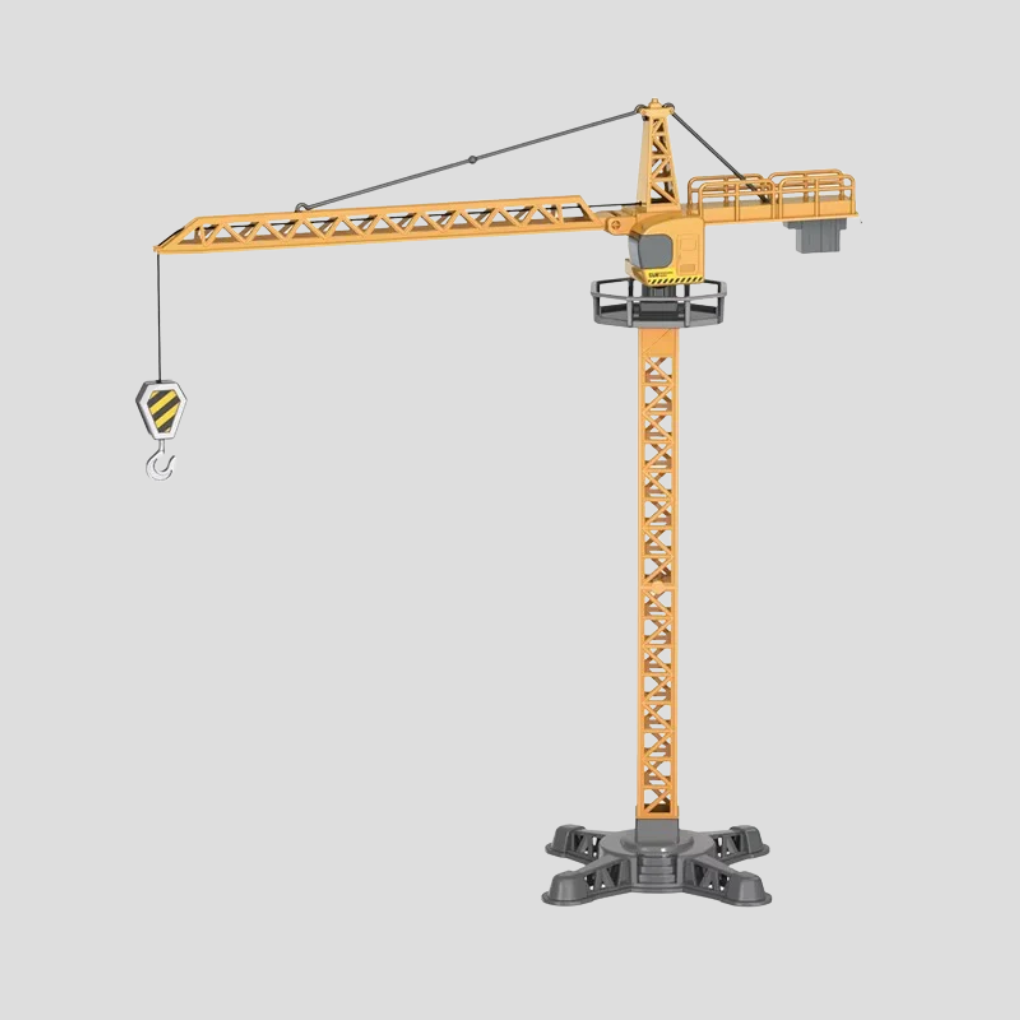 Spielzeug-Baustellenset für junge Baumeister