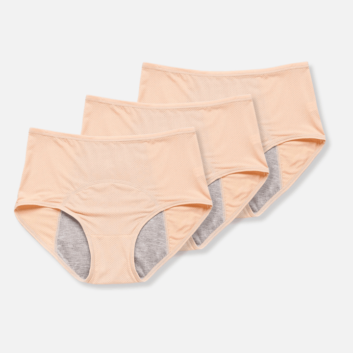 Auslaufsichere Menstruationsunterwäsche (3er-Pack)