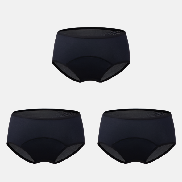 3er-Pack auslaufsicheres Menstruationsunterwäsche