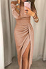 Elegantes schulterfreies, figurbetontes Kleid