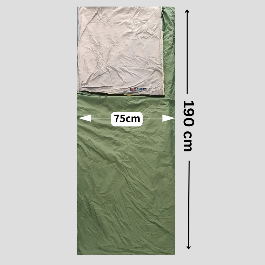 Kompakter Schlafsack