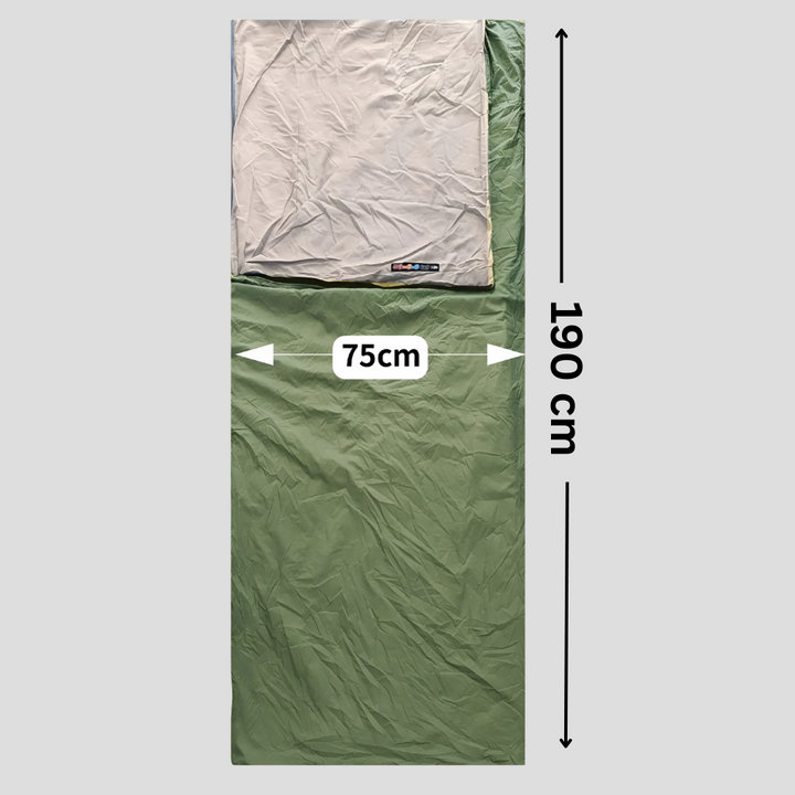 Kompakter Schlafsack