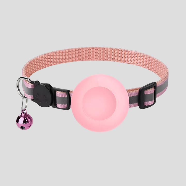 GPS-Tracker-Halsband für Katzen mit reflektierendem Design
