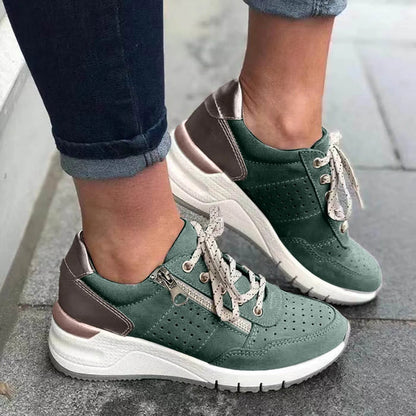 Trendige Sneakers mit dicker Sohle für Damen