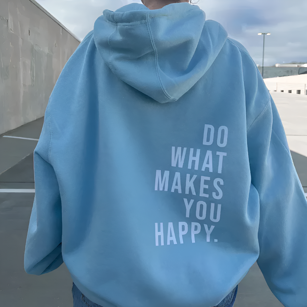 Unisex Happy Kapuzenpullover