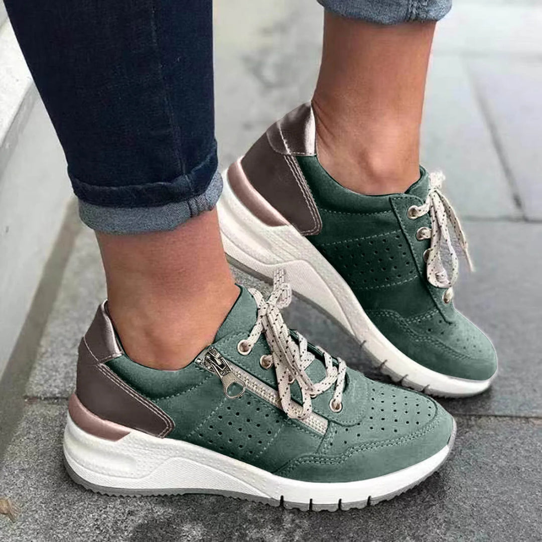 Trendige Sneakers mit dicker Sohle für Damen